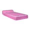 Sillón cama colchón 1 plaza Maxiking rosa - Imagen 3
