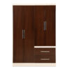 Ropero Placard Máximo 4 Puertas Chocolate Maple - Imagen 2