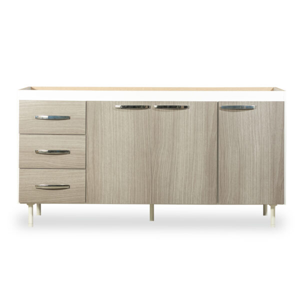 Bajo mesada Máximo 160 cm Blanco Gris - Imagen 2