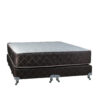 Sommier y Colchón Resorte Maxiking Silencio del Cielo Queen 160x200x30