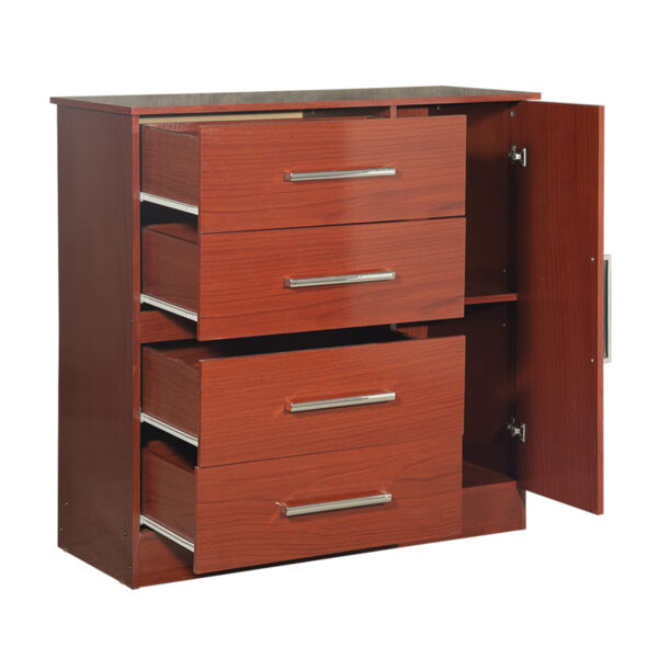 Cómoda Chiffonier Máximo Fortaleza color Caoba - Imagen 2