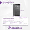 Comoda Chiffonier Máximo con estante 5 Cajones Caoba - Imagen 5