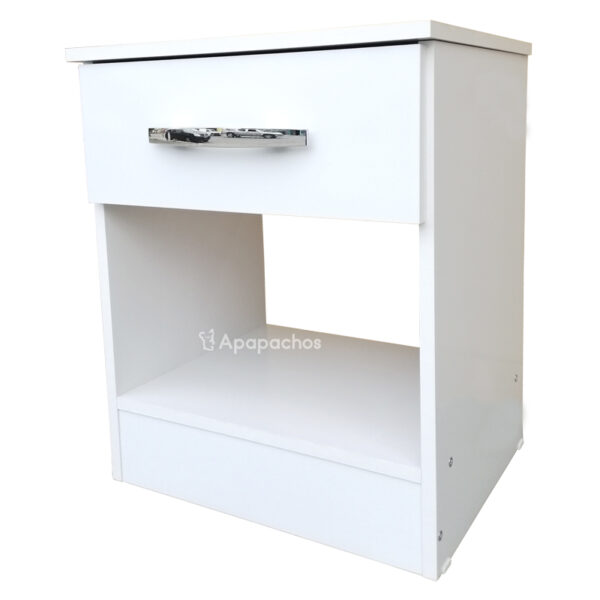Mesa de Luz Máximo Family 1 cajón color Blanco - Imagen 3