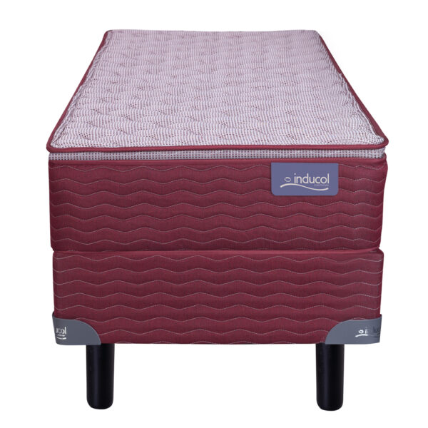 Conjunto Sommier Inducol April 80x190 Pillow Color Granada