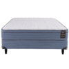 Conjunto Sommier Aspen King Koil 130X190cm Resortes y Pillow