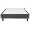 Conjunto Sommier Inducol Aural 140x190cm Espuma Doble Pillow - Imagen 11