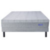 Conjunto Sommier Inducol Cardiel 130x190x24cm Relleno Espuma