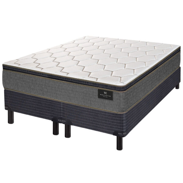 Conjunto Sommier Finesse King Koil 180x200cm con Europillow - Imagen 3