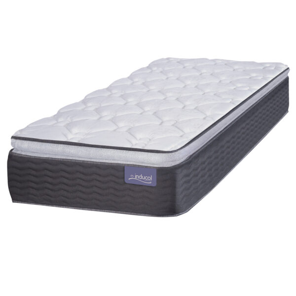 Colchon Inducol Pocket Extra Comfort 100x190 Resortes Pillow - Imagen 2