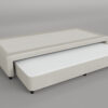 Sommier Marinero Mussa Urania 100x200cm De Resortes Color Crudo - Imagen 2