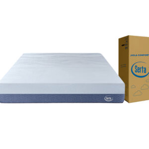 Colchon Serta Box Express Queen size 150x190 Espuma de Alta Densidad en Caja