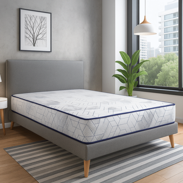 Colchon Maxiking Box 1 plaza y media 100x190x22cm de Espuma en Caja Alta Densidad - Imagen 4
