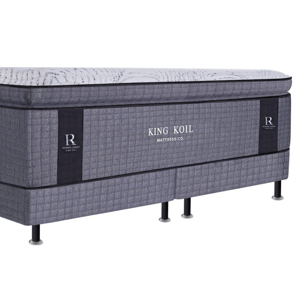 Conjunto Sommier King Koil Lexington Grand Pillow 200x200 Resortes Pocket y Espuma Viscoelastica - Imagen 9