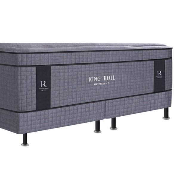 Conjunto Sommier King Koil Virginia 200x200 Resortes Pocket Euro Pillow Premium Espuma Inteligente - Imagen 10