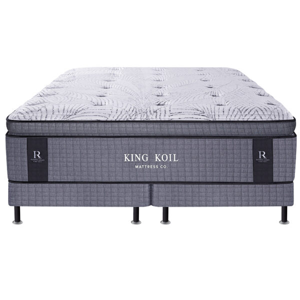 Conjunto Sommier King Koil Lexington Grand Pillow 200x200 Resortes Pocket y Espuma Viscoelastica - Imagen 2