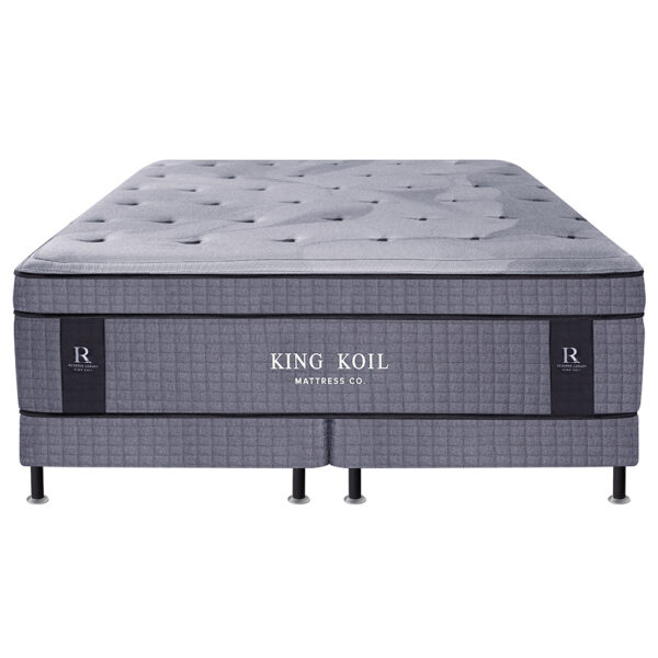Conjunto Sommier King Koil Virginia 200x200 Resortes Pocket Euro Pillow Premium Espuma Inteligente - Imagen 2