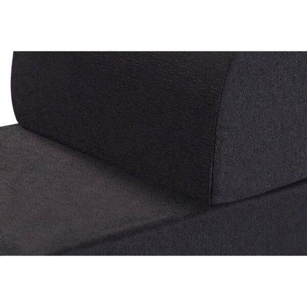 Sillon Duo Apapachos Tejido Liso Multiples Posiciones Negro - Imagen 19