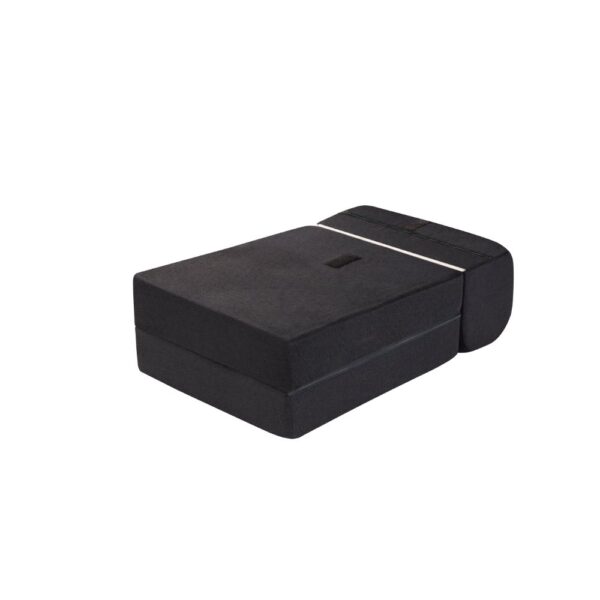 Sillon Duo Apapachos Tejido Liso Multiples Posiciones Negro - Imagen 17
