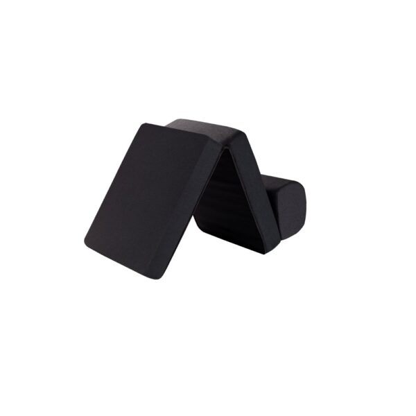 Sillon Duo Apapachos Tejido Liso Multiples Posiciones Negro - Imagen 10