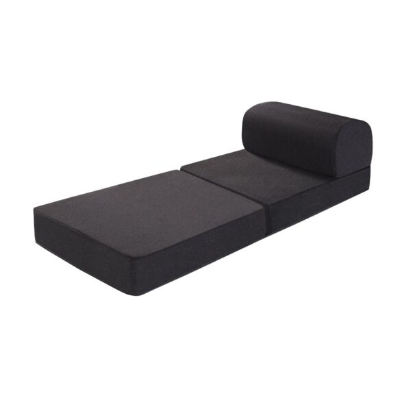 Sillon Duo Apapachos Tejido Liso Multiples Posiciones Negro - Imagen 16